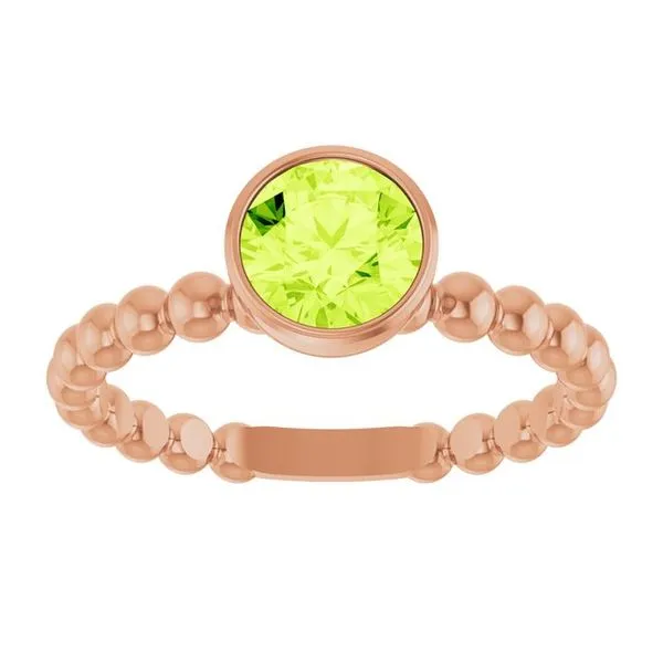 Family Beaded Stackable Ring Image 3 John E. Koller Jewelry Designs owasso, OK