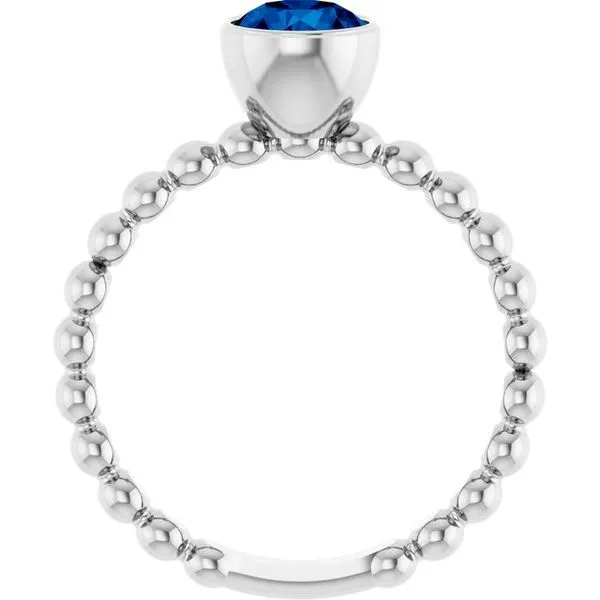 Family Beaded Stackable Ring Image 2 John E. Koller Jewelry Designs owasso, OK