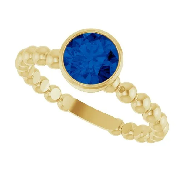 Family Beaded Stackable Ring Image 5 Long Jewelers Chesapeake, VA