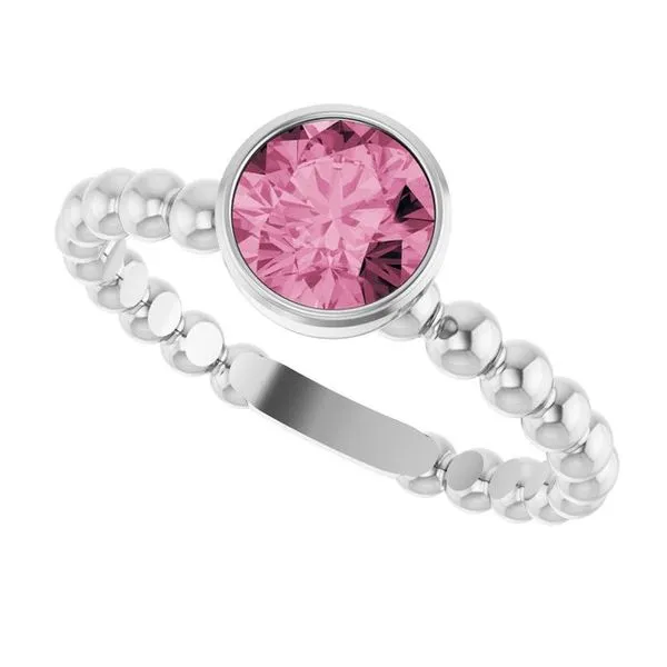 Family Beaded Stackable Ring Image 5 Cherry Street Jewelers Tulsa, OK