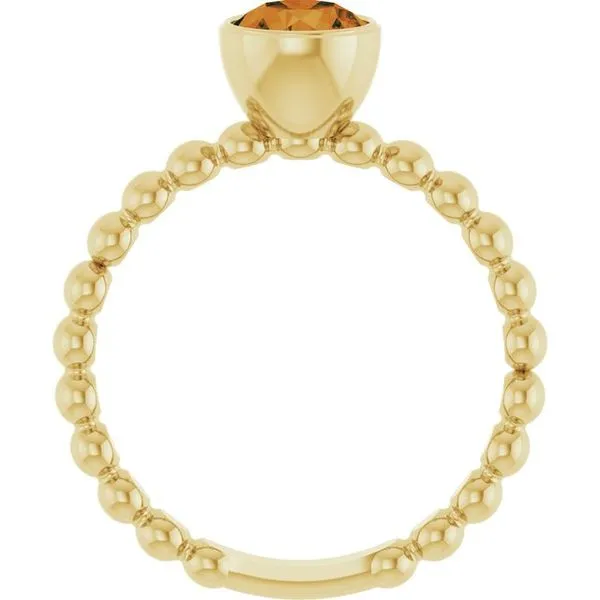 Family Beaded Stackable Ring Image 2 Cherry Street Jewelers Tulsa, OK