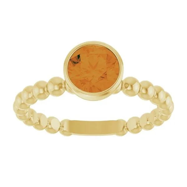 Family Beaded Stackable Ring Image 3 Jewelry Design Studio Jensen Beach, FL