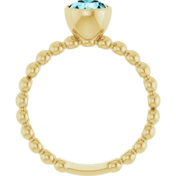 Family Beaded Stackable Ring Image 2 Cherry Street Jewelers Tulsa, OK