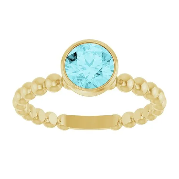 Family Beaded Stackable Ring Image 3 Cherry Street Jewelers Tulsa, OK