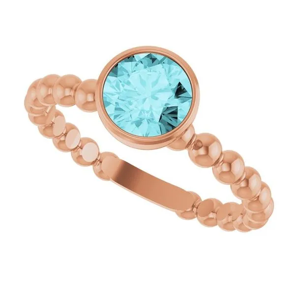 Family Beaded Stackable Ring Image 5 Jewelry Design Studio Jensen Beach, FL