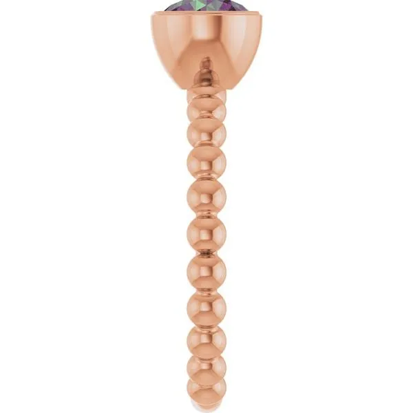 Family Beaded Stackable Ring Image 4 Comstock Jewelers Edmonds, WA