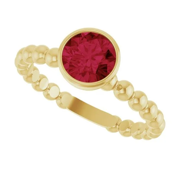 Family Beaded Stackable Ring Image 5 Comstock Jewelers Edmonds, WA