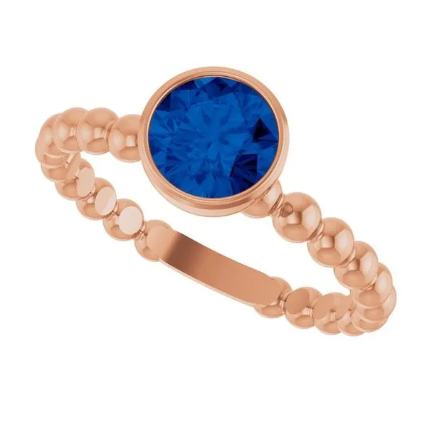 Family Beaded Stackable Ring Image 5 John E. Koller Jewelry Designs owasso, OK