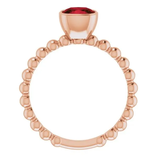 Family Beaded Stackable Ring Image 2 Jewelry Design Studio Jensen Beach, FL