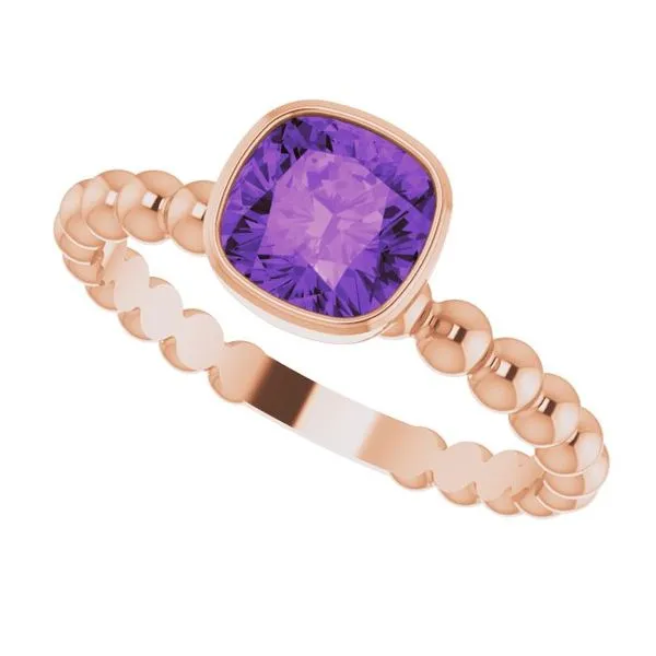 Family Beaded Stackable Ring Image 5 Cherry Street Jewelers Tulsa, OK