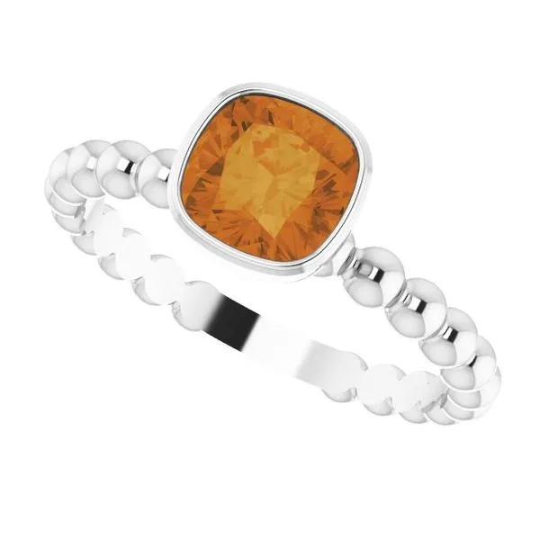 Family Beaded Stackable Ring Image 5 Cherry Street Jewelers Tulsa, OK