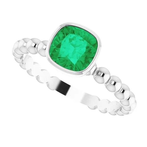 Family Beaded Stackable Ring Image 5 Mendham Jewelers Mendham, NJ