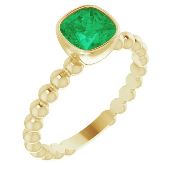 Family Beaded Stackable Ring D'Errico Jewelry Scarsdale, NY