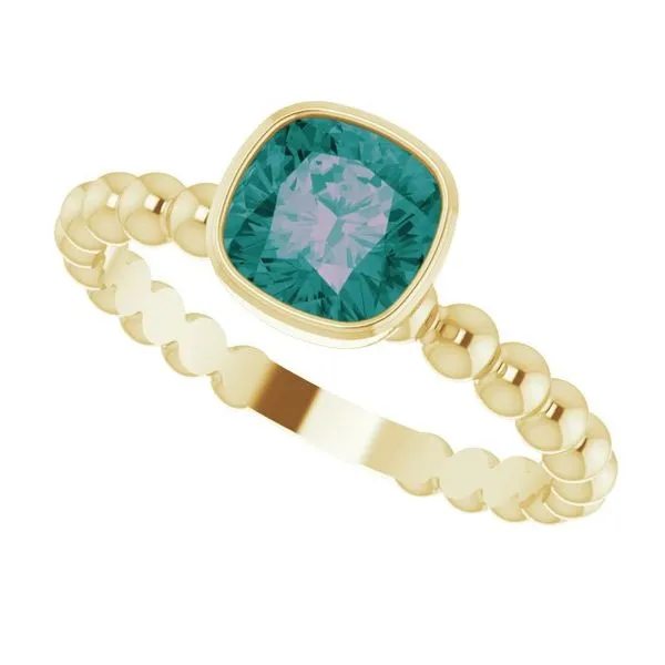 Family Beaded Stackable Ring Image 5 Jewelry Design Studio Jensen Beach, FL