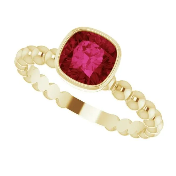 Family Beaded Stackable Ring Image 5 Comstock Jewelers Edmonds, WA