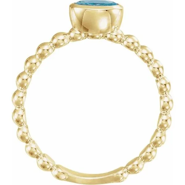 Family Beaded Stackable Ring Image 2 Cherry Street Jewelers Tulsa, OK