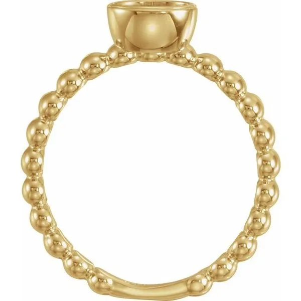 Family Beaded Stackable Ring Image 2 Jewelry Design Studio Jensen Beach, FL