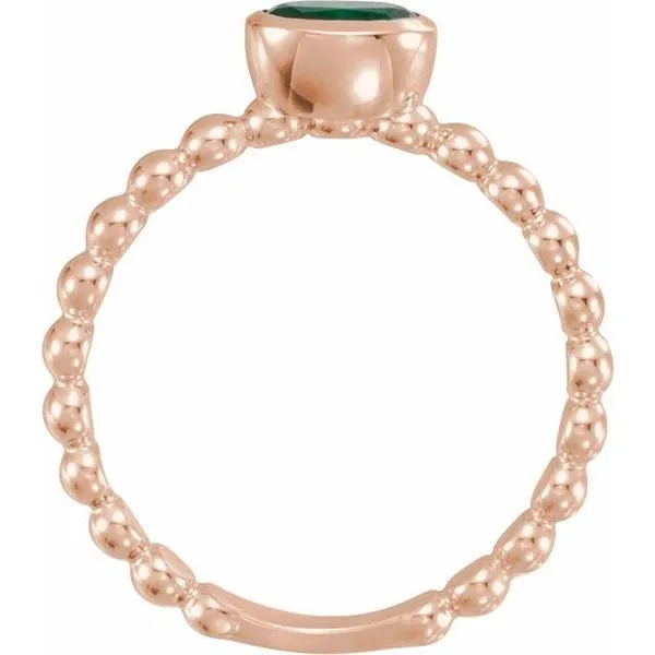 Family Beaded Stackable Ring Image 2 Comstock Jewelers Edmonds, WA