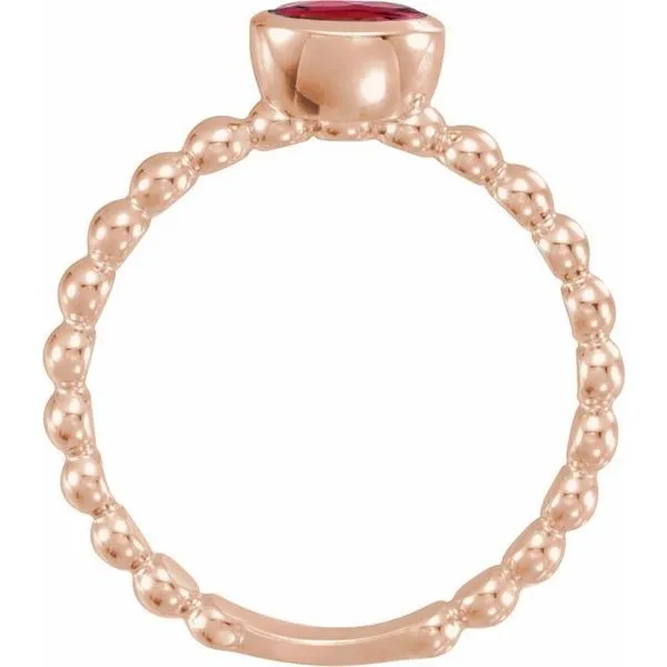 Family Beaded Stackable Ring Image 2 Comstock Jewelers Edmonds, WA