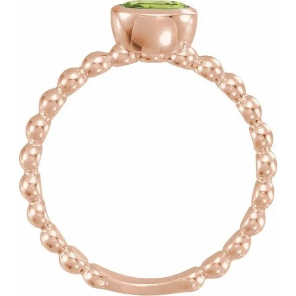 Family Beaded Stackable Ring Image 2 The Diamond Shop, Inc. Lewiston, ID