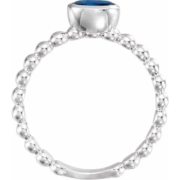 Family Beaded Stackable Ring Image 2 John E. Koller Jewelry Designs owasso, OK