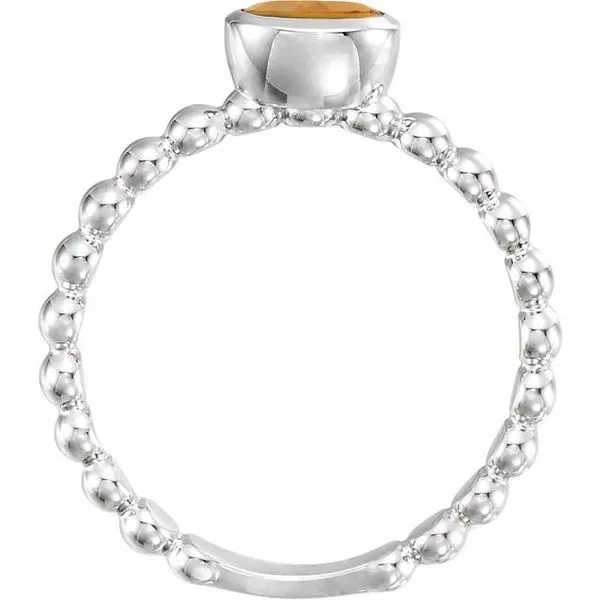 Family Beaded Stackable Ring Image 2 Cherry Street Jewelers Tulsa, OK