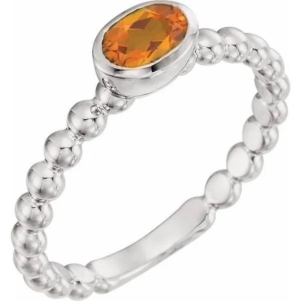 Family Beaded Stackable Ring John E. Koller Jewelry Designs owasso, OK