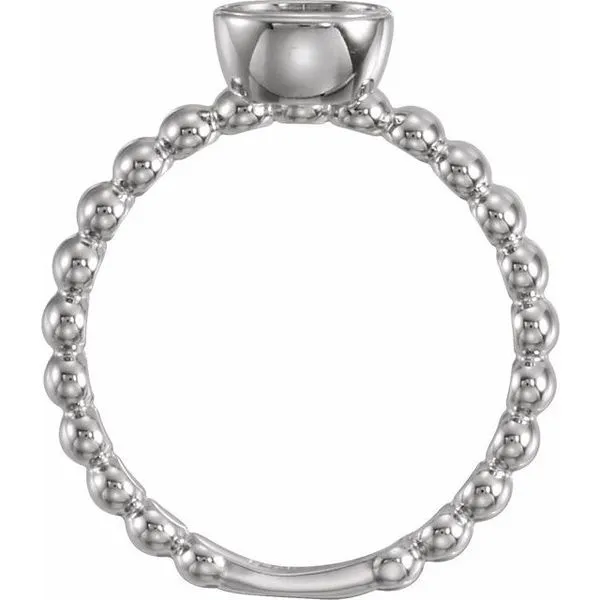 Family Beaded Stackable Ring Image 2 Cherry Street Jewelers Tulsa, OK