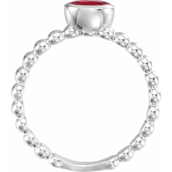 Family Beaded Stackable Ring Image 2 Comstock Jewelers Edmonds, WA