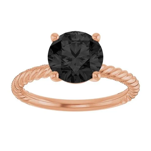 Rope Solitaire Ring Image 3 Arnold's Jewelry and Gifts Logansport, IN