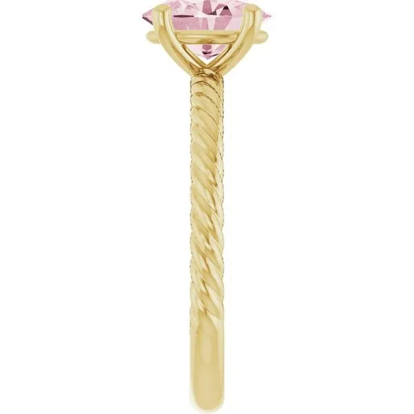 Rope Solitaire Ring Image 4 Hart's Jewelers Grants Pass, OR