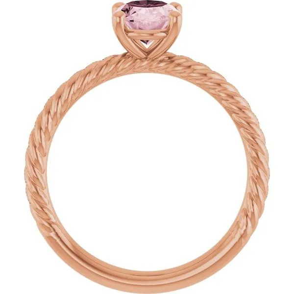 Rope Solitaire Ring Image 2 Arnold's Jewelry and Gifts Logansport, IN