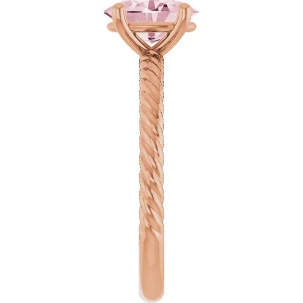 Rope Solitaire Ring Image 4 Arnold's Jewelry and Gifts Logansport, IN