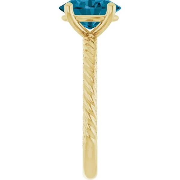 Rope Solitaire Ring Image 4 Hart's Jewelers Grants Pass, OR