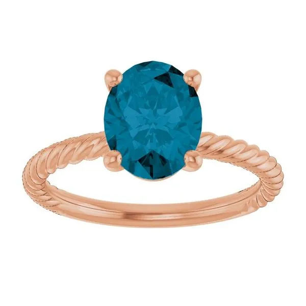 Rope Solitaire Ring Image 3 Hart's Jewelers Grants Pass, OR