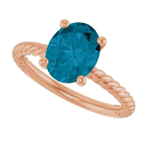 Rope Solitaire Ring Image 5 Arnold's Jewelry and Gifts Logansport, IN