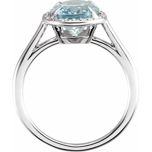 Halo-Style Ring Image 2 Milan's Jewelry Inc Sarasota, FL