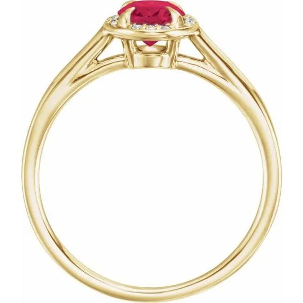 Halo-Style Ring Image 2 Long Jewelers Chesapeake, VA