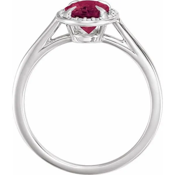 Halo-Style Ring Image 2 Milan's Jewelry Inc Sarasota, FL