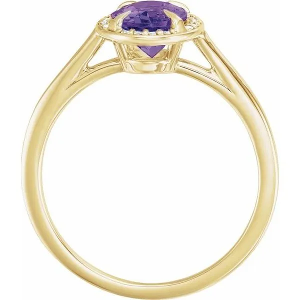 Halo-Style Ring Image 2 Long Jewelers Chesapeake, VA