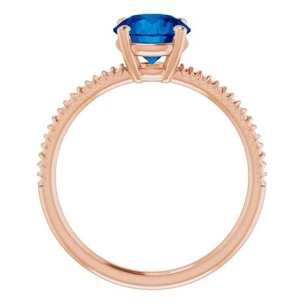 Solitaire Ring Image 2 John E. Koller Jewelry Designs owasso, OK