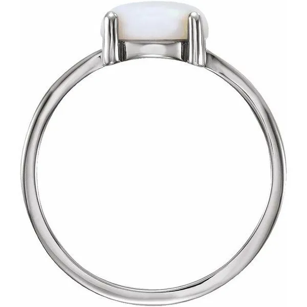 Cabochon Solitaire Ring Image 2 Hart's Jewelers Grants Pass, OR