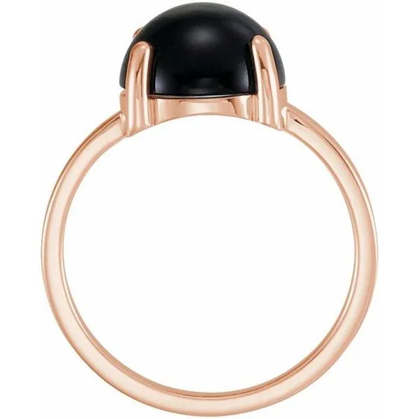 Cabochon Solitaire Ring Image 2 Arnold's Jewelry and Gifts Logansport, IN