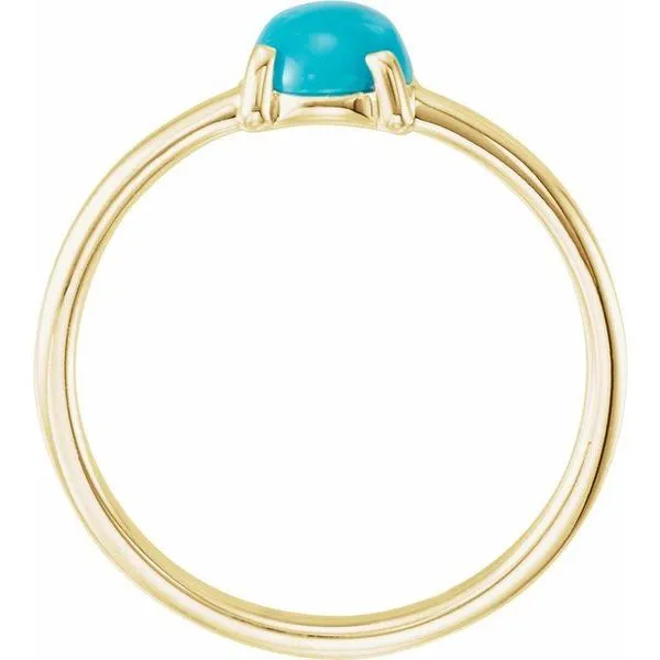 Cabochon Solitaire Ring Image 2 Arnold's Jewelry and Gifts Logansport, IN