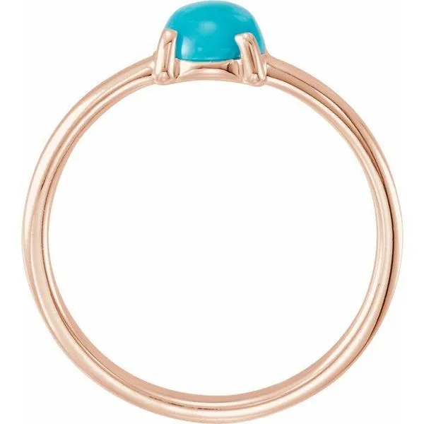 Cabochon Solitaire Ring Image 2 Long Jewelers Chesapeake, VA