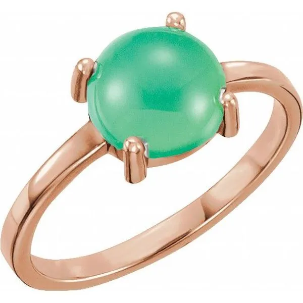 Cabochon Solitaire Ring Arnold's Jewelry and Gifts Logansport, IN