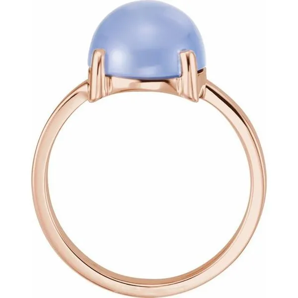 Cabochon Solitaire Ring Image 2 Long Jewelers Chesapeake, VA