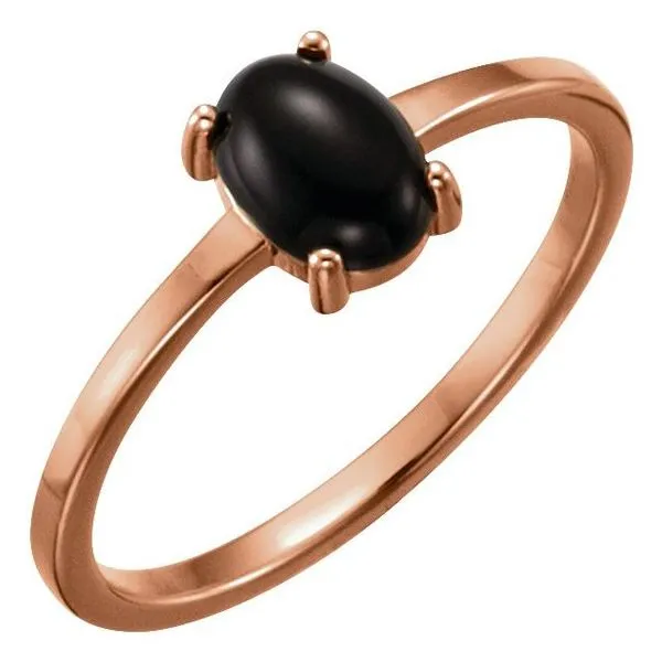 Cabochon Solitaire Ring Bauble Patch Jewelers Comstock Park, MI