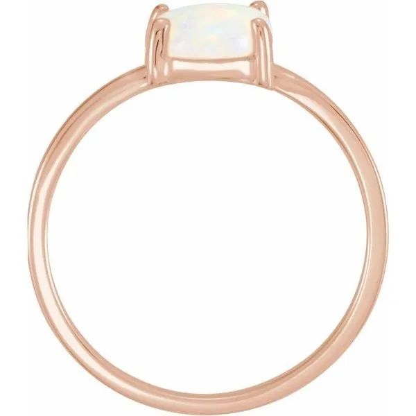 Cabochon Solitaire Ring Image 2 The Diamond Shop, Inc. Lewiston, ID