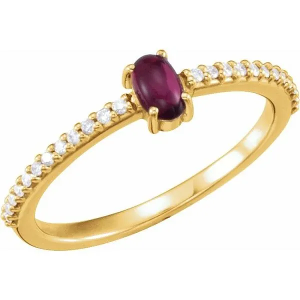 Accented Cabochon Ring Arnold's Jewelry and Gifts Logansport, IN